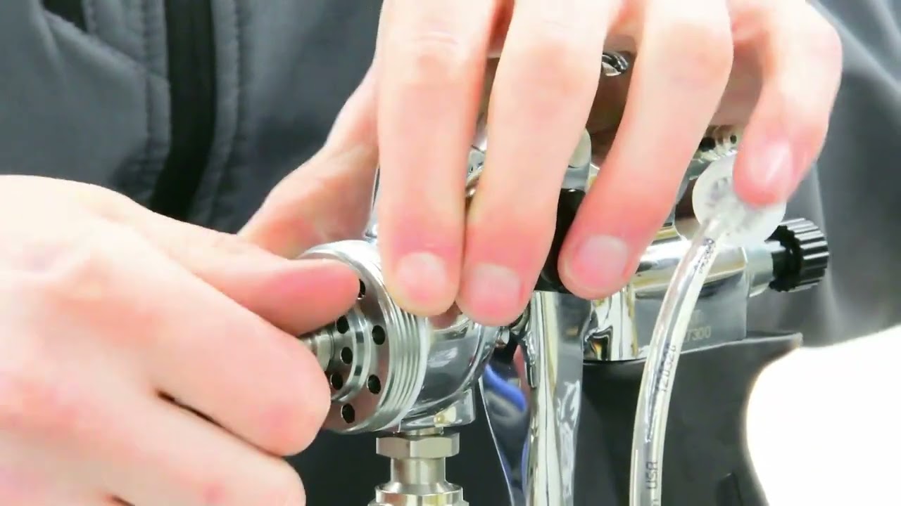 Cleaning your HVLP gun