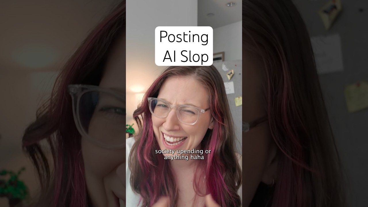 Posting AI Slop before it was cool