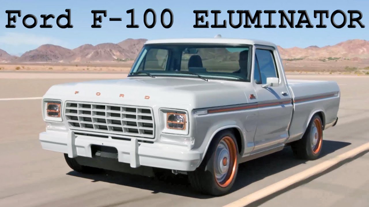 Ford F-100 ELUMINATOR CONCEPT with Engine from Mustang Mach-E GT