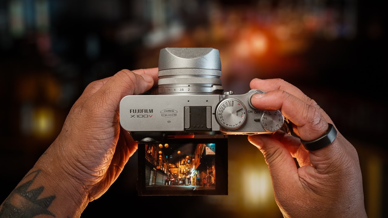 Советы по ночной фотосъемке на Fuji X100V (настройки, CineBloom и рецепты)