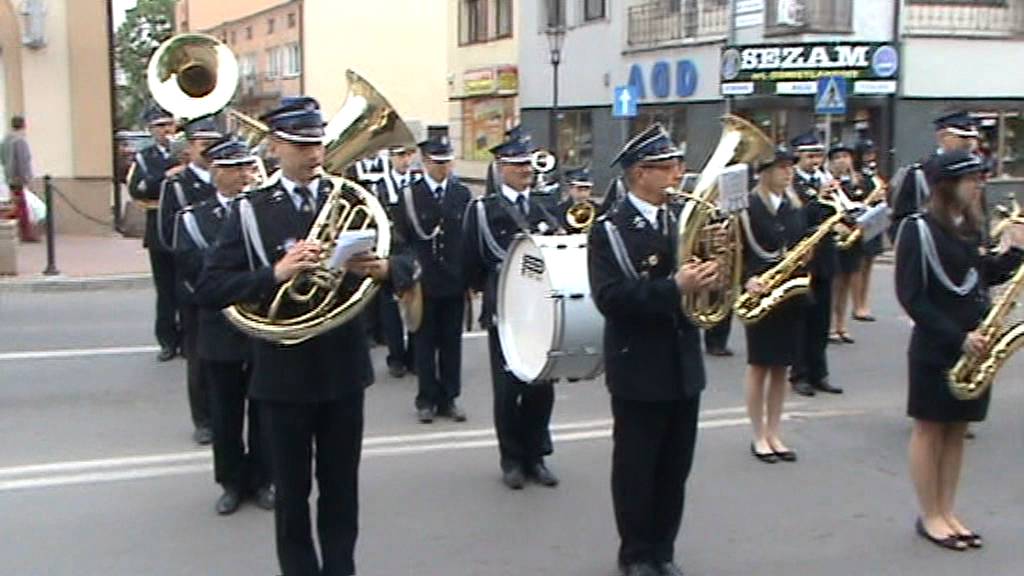 Gra w marszu Orkiestra Dęta OSP Przasnysz. Sochaczew 2012
