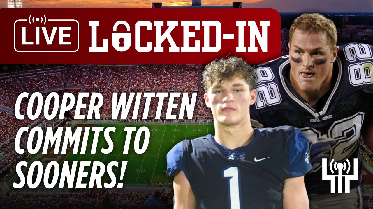 ⭐️⭐️⭐️⭐️ LB COOPER WITTEN COMMITS TO SOONERS | OU Football Recruiting News LIVE | LOCKED-IN 3-4-26