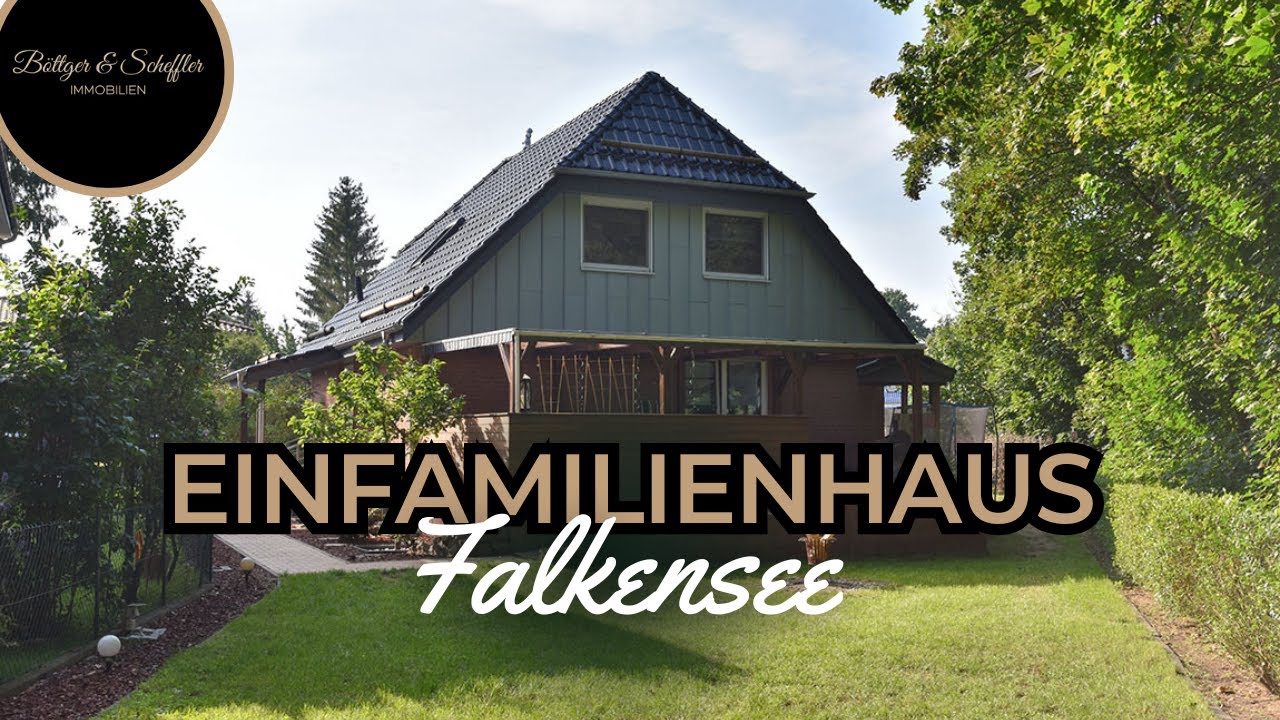 Einfamilienhaus mit Photovoltaik-Anlage direkt am Wald | Immobilienmakler in Falkensee-Brandenburg