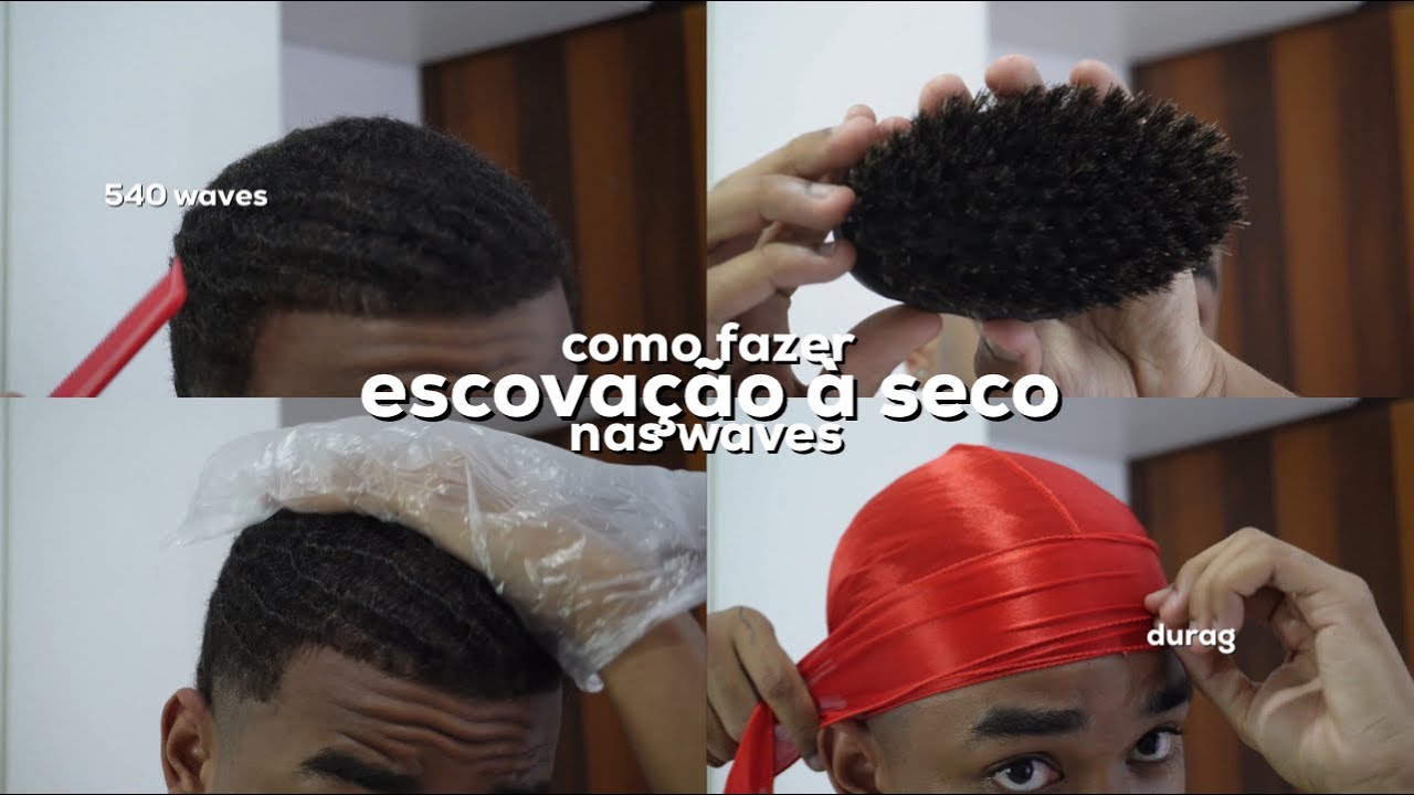 COMO FAZER ESCOVAÇÃO à SECO nas WAVES | waves 540 🪮🌊