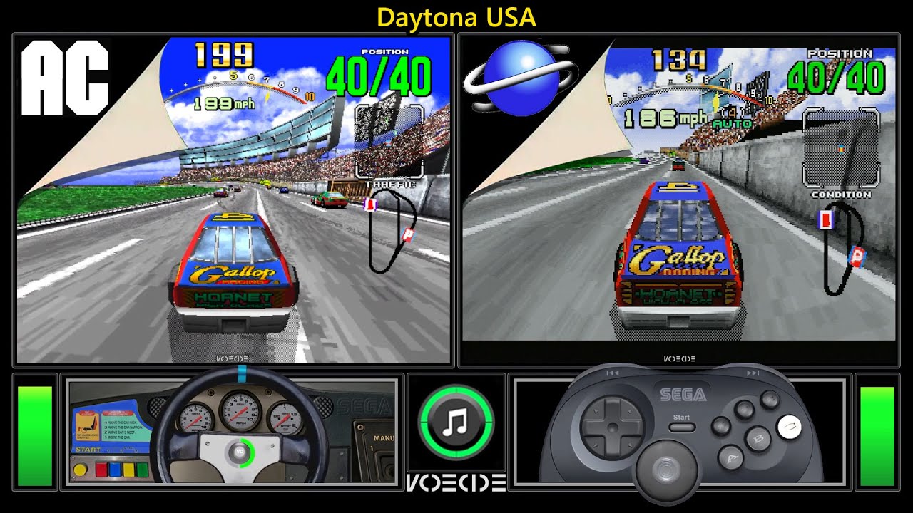 Daytona USA: The Beginning of the End for Sega Saturn? (Arcade vs Sega Saturn)