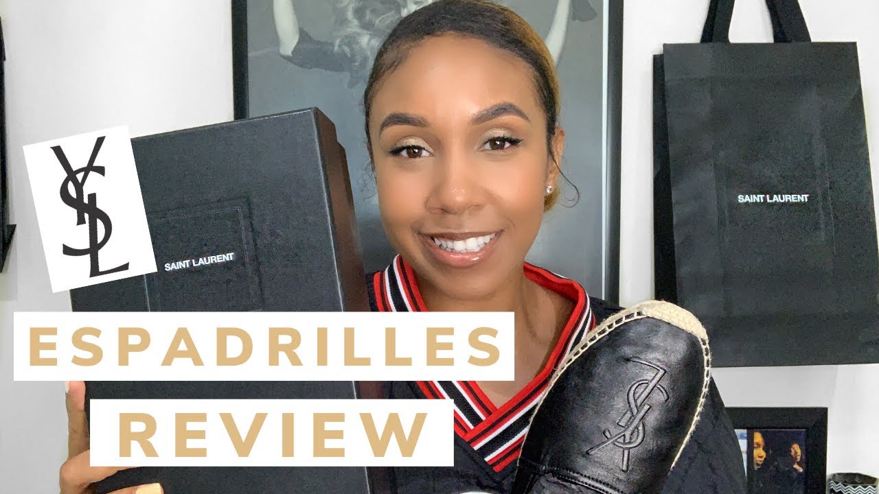 SAINT LAURENT ESPADRILLES REVIEW | SEE WHY I CHOSE OVER CHANEL & GUCCI! | Necole Jackson