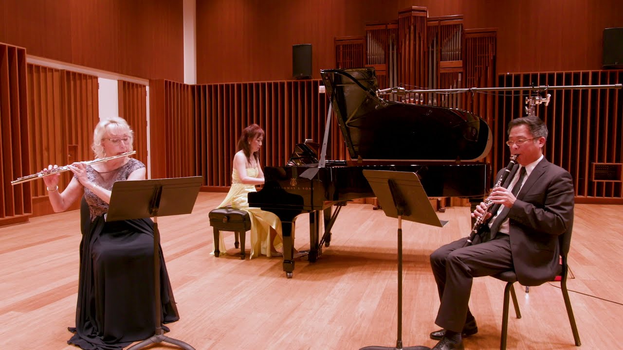 Synergy performs Friedrich Kuhlau's Trio, Op. 119 for clarinet, flute & piano 쿨라우 트리오 시너지