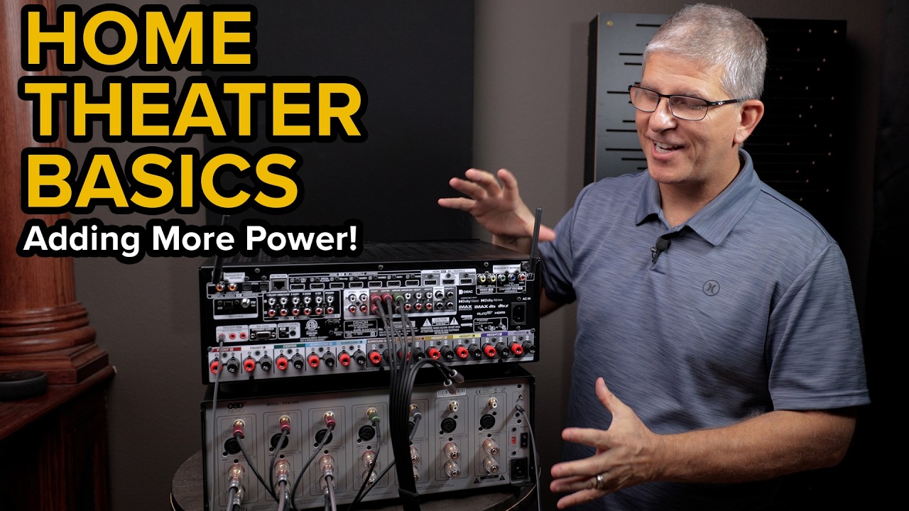 How to Add an Amplifier to Your AV Receiver - Home Theater Basics