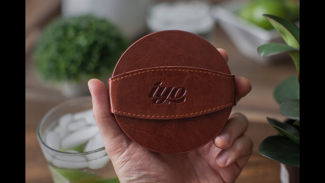 Leather Coasters - Home Decor - IYO
