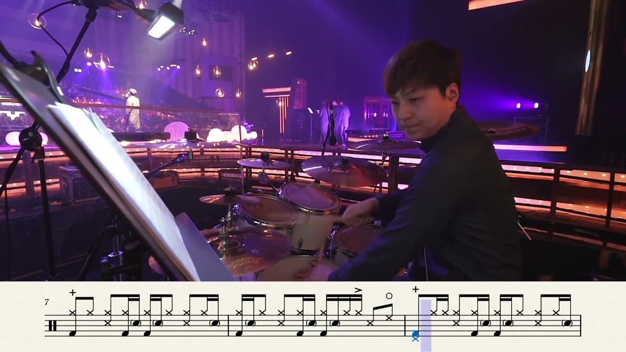 박재정 - 그대만을 위한 사랑 (드러머 곽준용) 드럼 악보/ Park Jaejung - my only love for you (drum.Quak Junyong) drum score