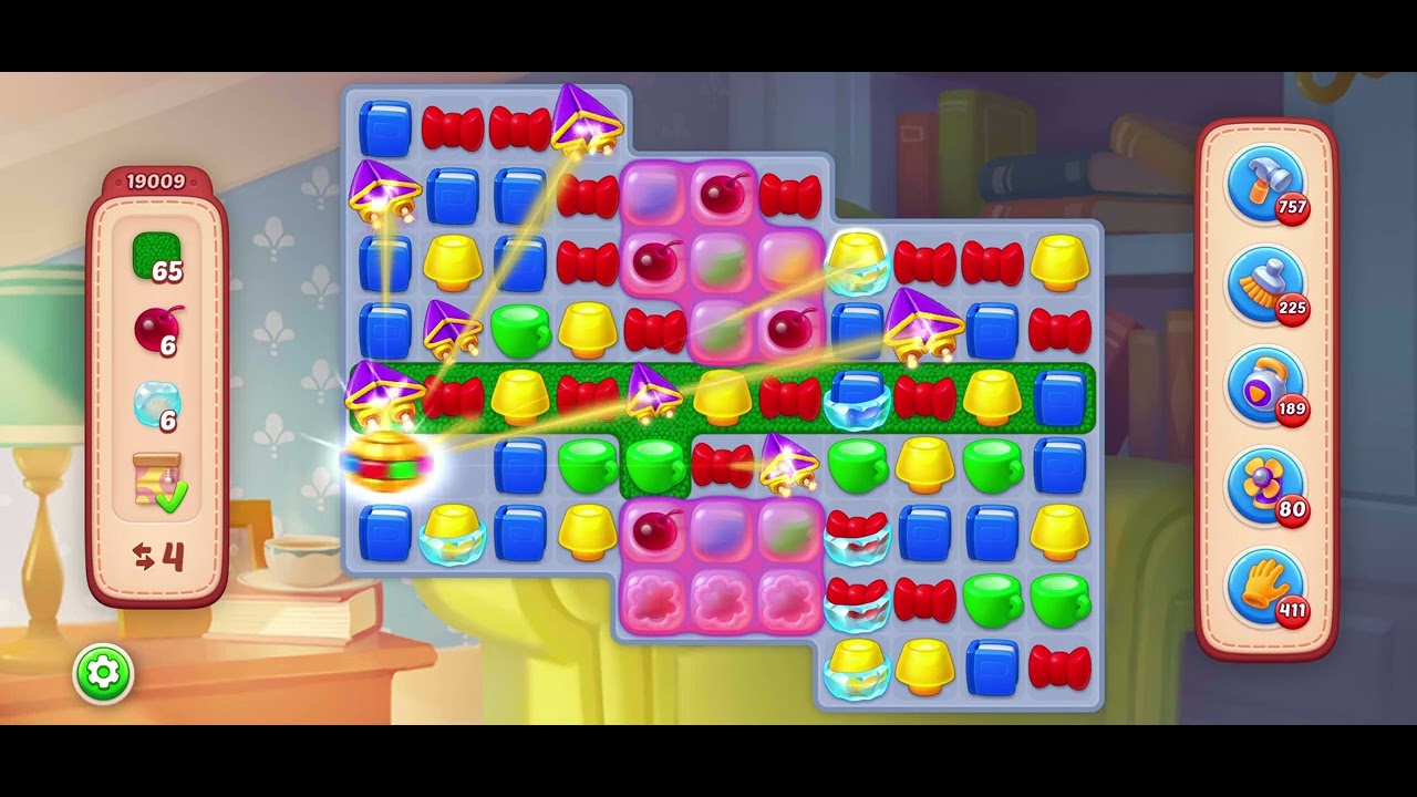 Homescapes Level 19009  -- No cheats