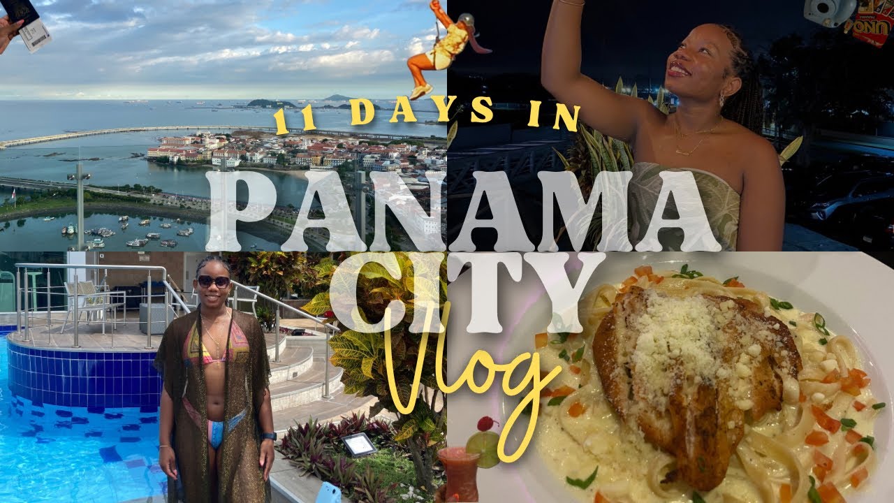 Panama Travel Vlog 🇵🇦 | exploring the city, best places to shop, everything I ate, zip line & more