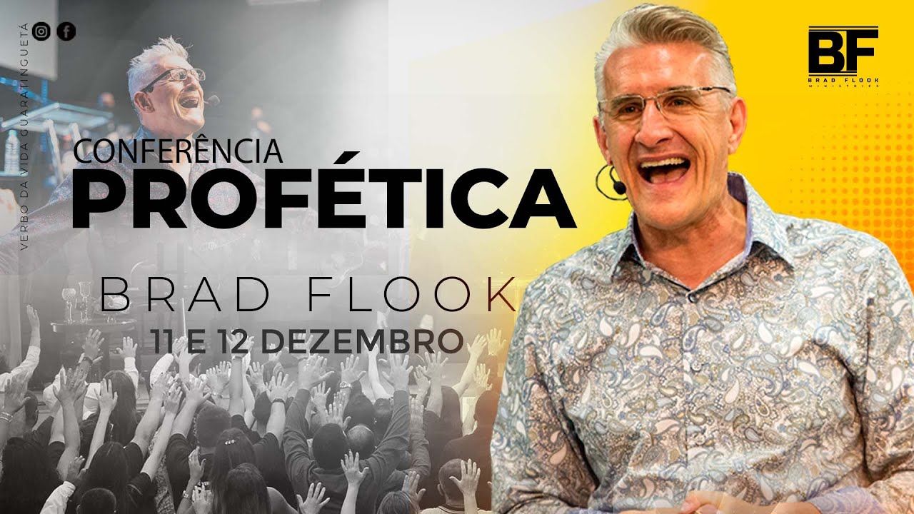 CONFERÊNCIA PROFÉTICA | BRAD FLOOK | SÁBADO NOITE | (11.12.2021)