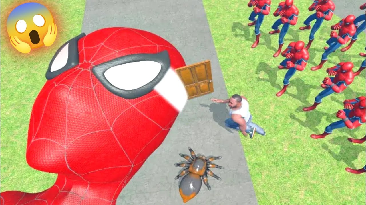 Franklin Enter Inside Spider Man Body | Indian Bike Driving 3D | Gameoverload41