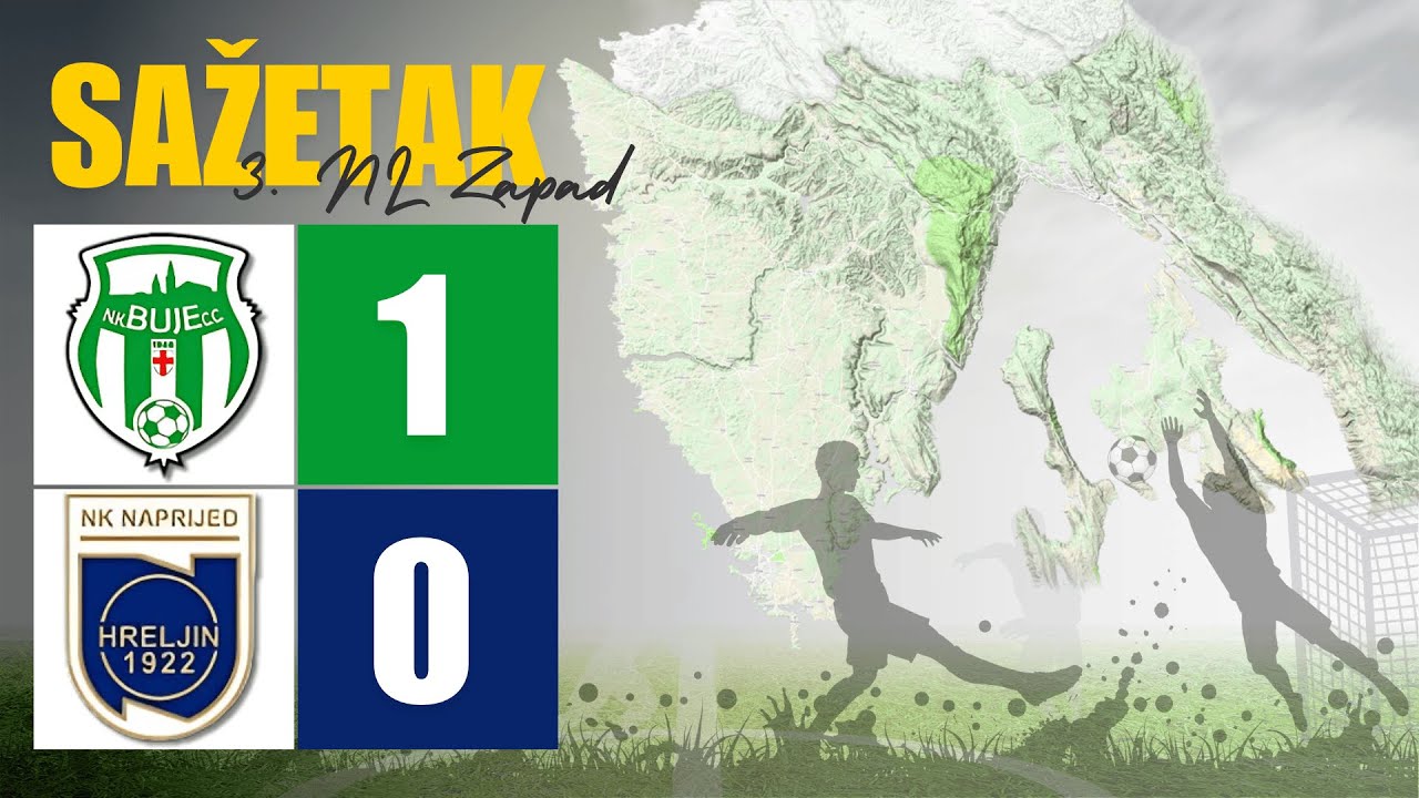 3.NL ZAPAD | 15.kolo | NK Buje v NK Naprijed Hreljin | 1:0