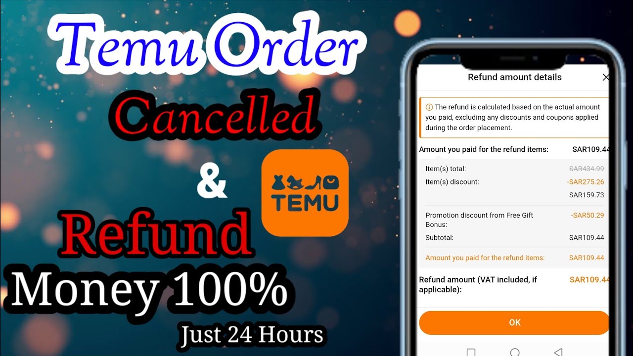 Temu App Mein Order Cancel Kaise Kare !! How To Cancel Order in Temu App !! #TemuApp