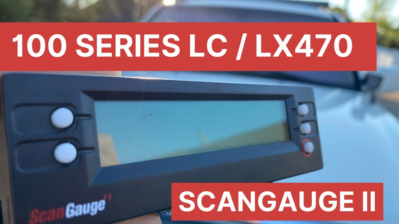 Scangauge 2 для Land Cruiser 100 серии // #LX470 #100serieslandcruiser