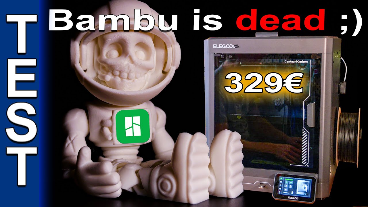 Elegoo Centauri Carbon: The Bambu Lab Killer at 1/3 The Price?