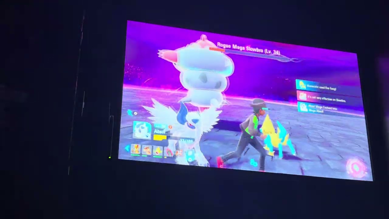 rouge mega Pokémon battle 2