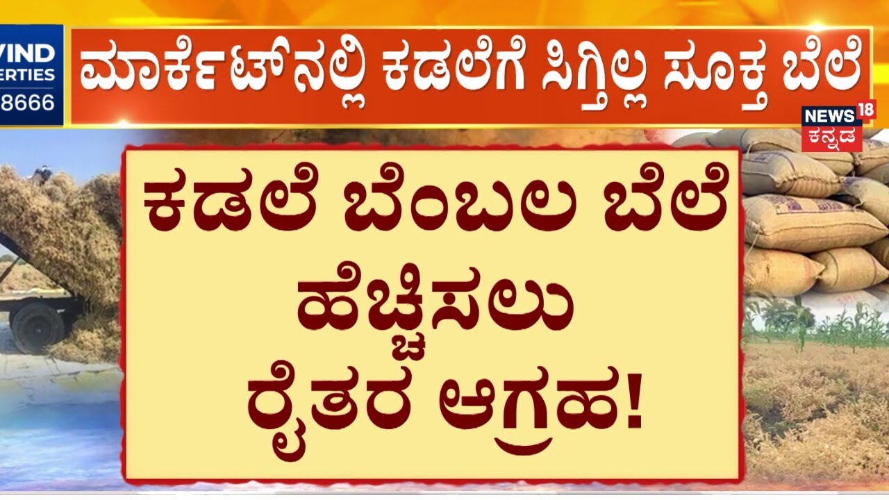 Koppal Farmers Protest | ಕ್ವಿಂಟಾಲ್​ಗೆ ₹7,300 ನಿಗದಿಗೆ ರೈತರ ಆಗ್ರಹ