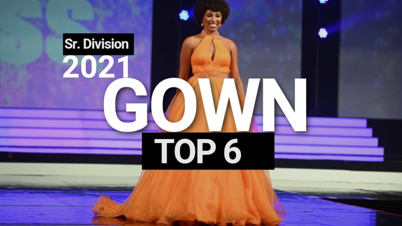 USA National Miss 2021 | Top 6 Gown | Jr. Teen, Teen, Miss