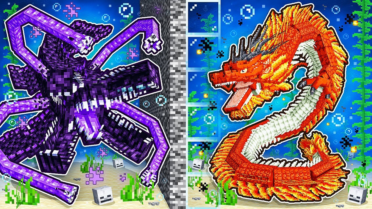 I CHEATED in an UNDERWATER Mob Battle!