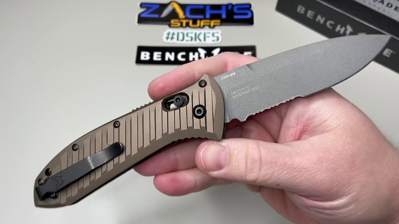 Распаковка~ Benchmade Auto Presidio II (Bronze) 5700SGY-1