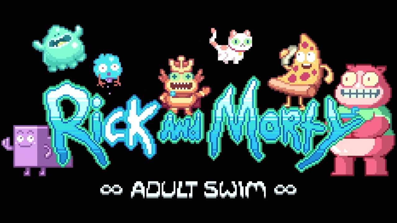 Rick and Morty 8-Bit Intro | Adult Swim