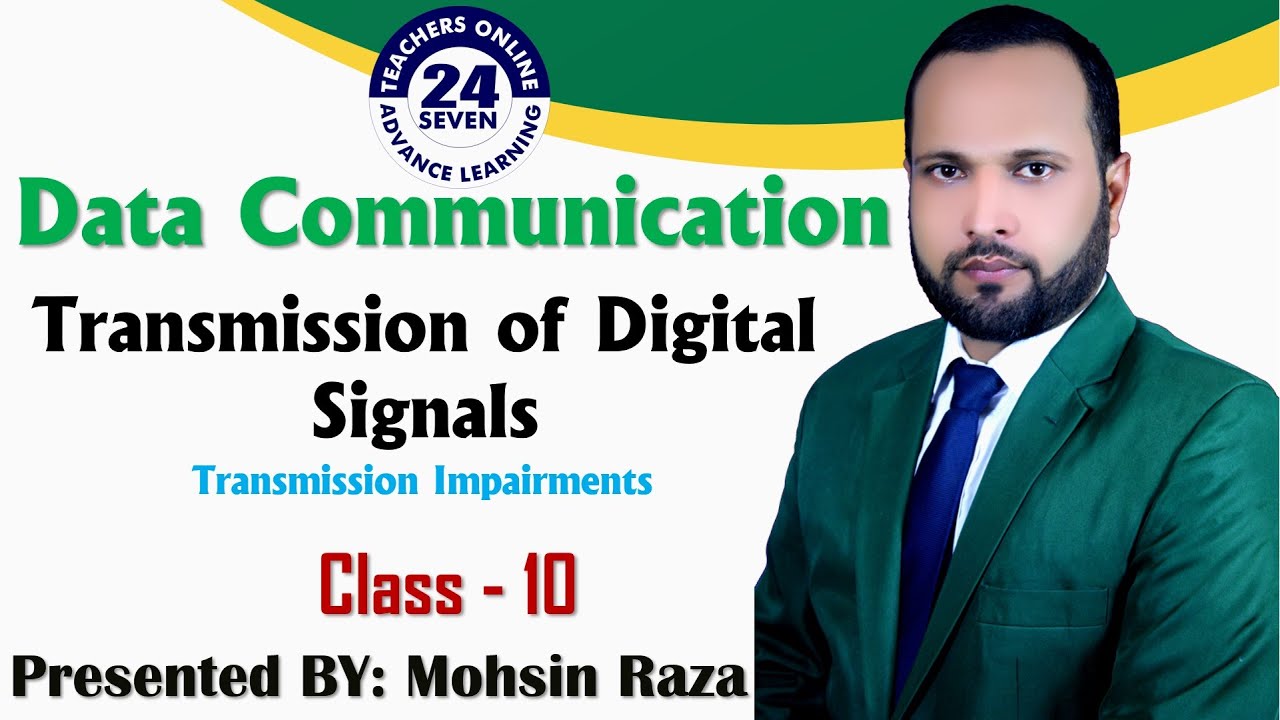CS601 Short Lecture - 10 | Topic 43 to Topic 48 | Transmission of Digital Signals in (Urdu / Hindi)