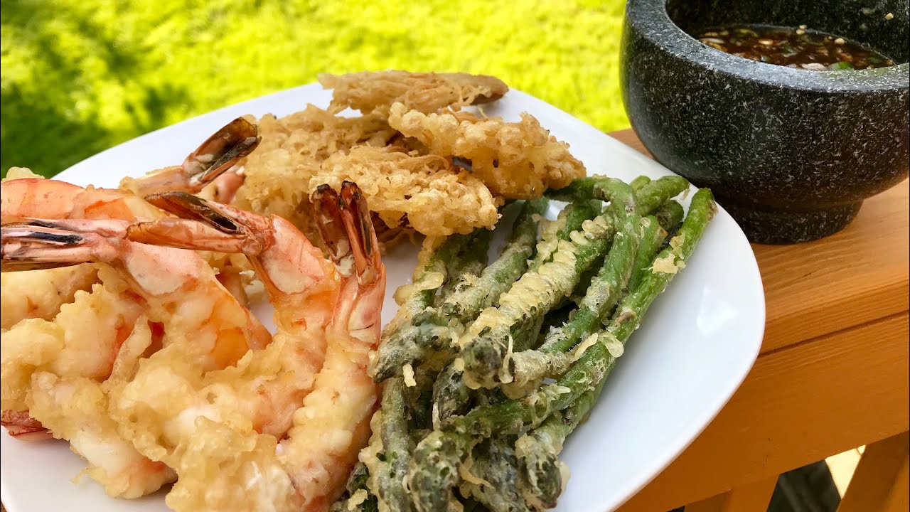 Tempura Tiger Prawns/Veggies in Thai Chili Sauce
