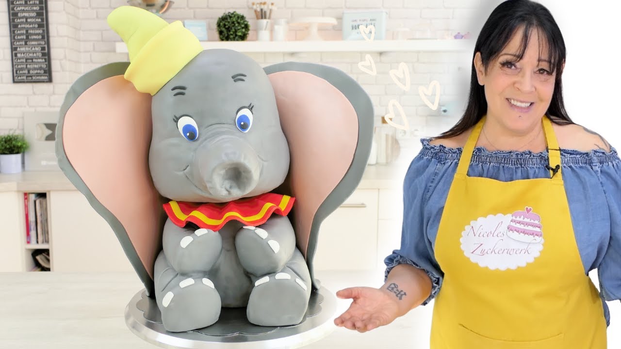ich backe Sallys 3D DUMBO Torte nach 😮‍💨