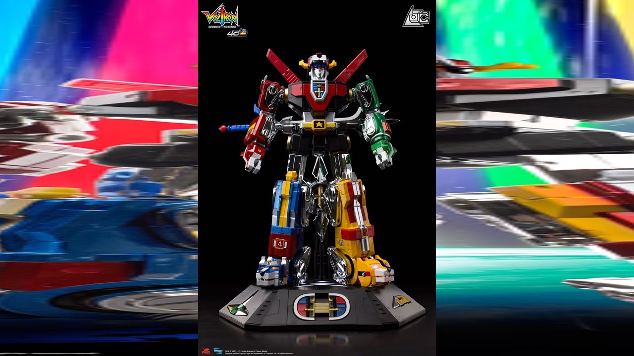 A LOOK AT: 40th Anniversary Voltron Set by Toynami REVEAL