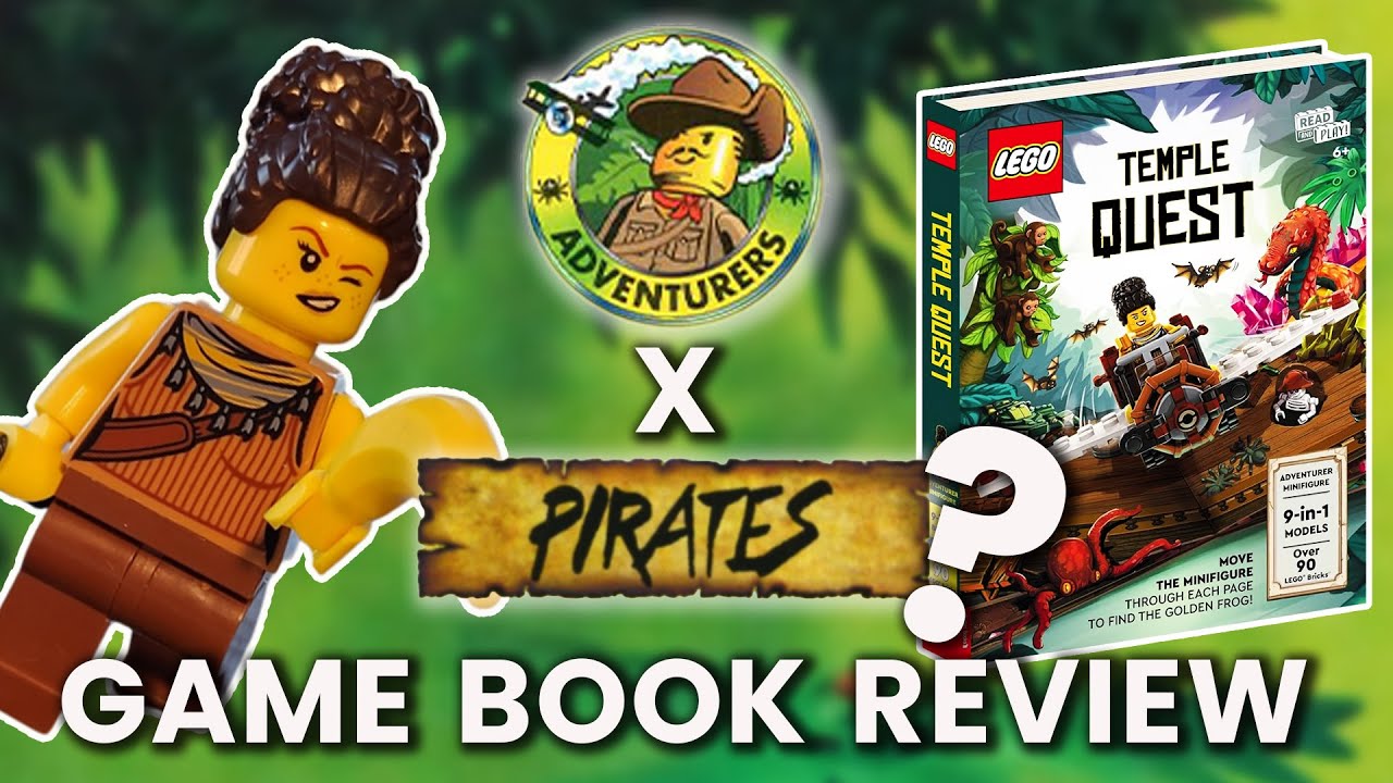 Обзор игры LEGO Temple Quest - Книга для игры 