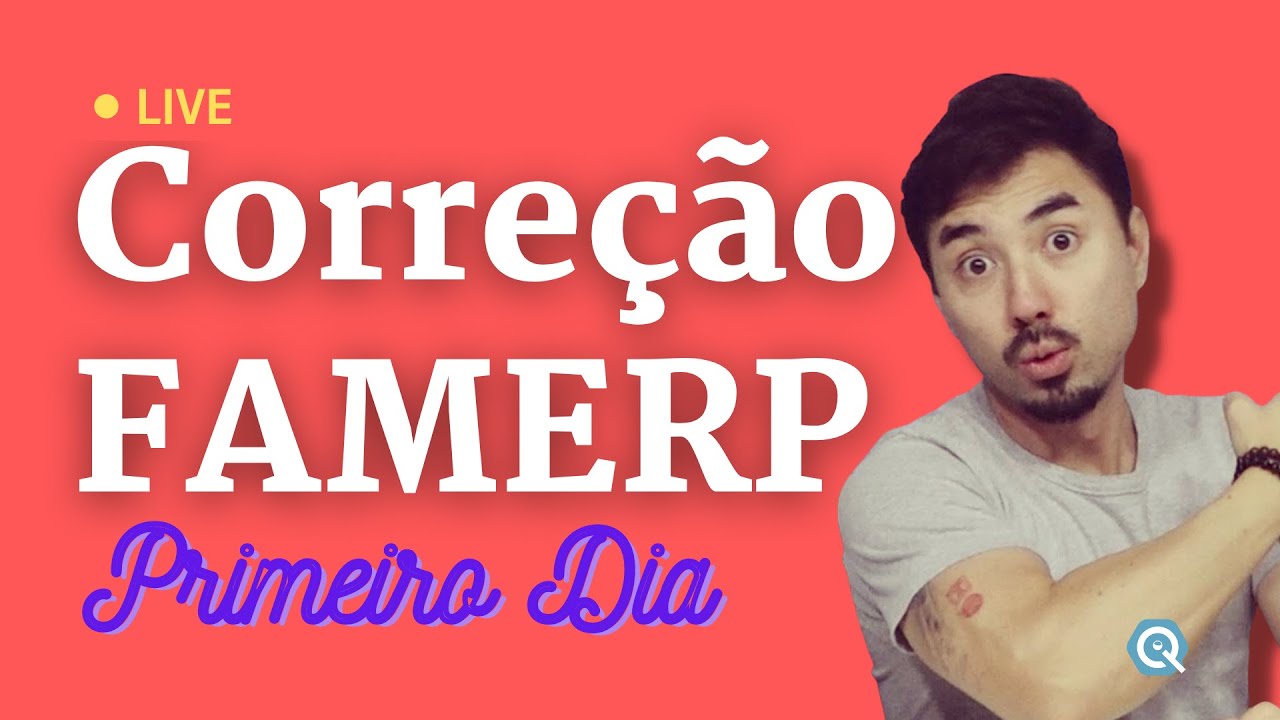 Correção FAMERP 2023 - Primeiro Dia | Química