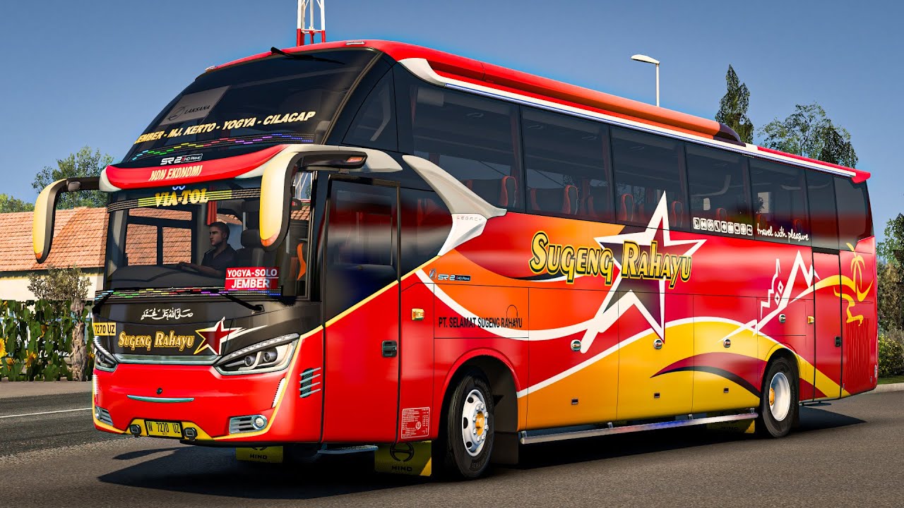 Trip Ciamis - Tasikmalaya W/ Bus Sugeng Rahayu W 7270 UZ‼️| ETS 2 Indonesia