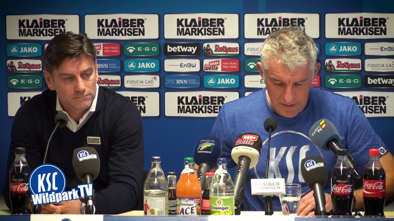 Wildpark TV: Pressekonferenz vor KSC - Union Berlin