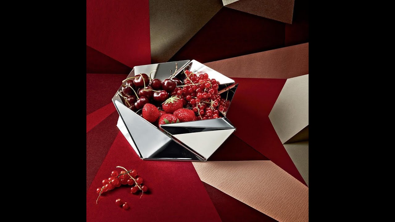 Kaleidos Basket by Alessi. Designer Naoko Shintani. NS02. Great housewarming gift.
