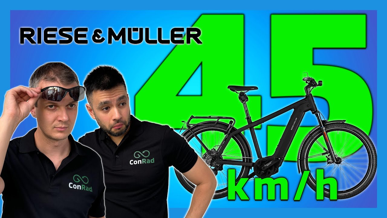 45 km/h E-Bike 2025: Riese & Müller Charger4 GT touring HS