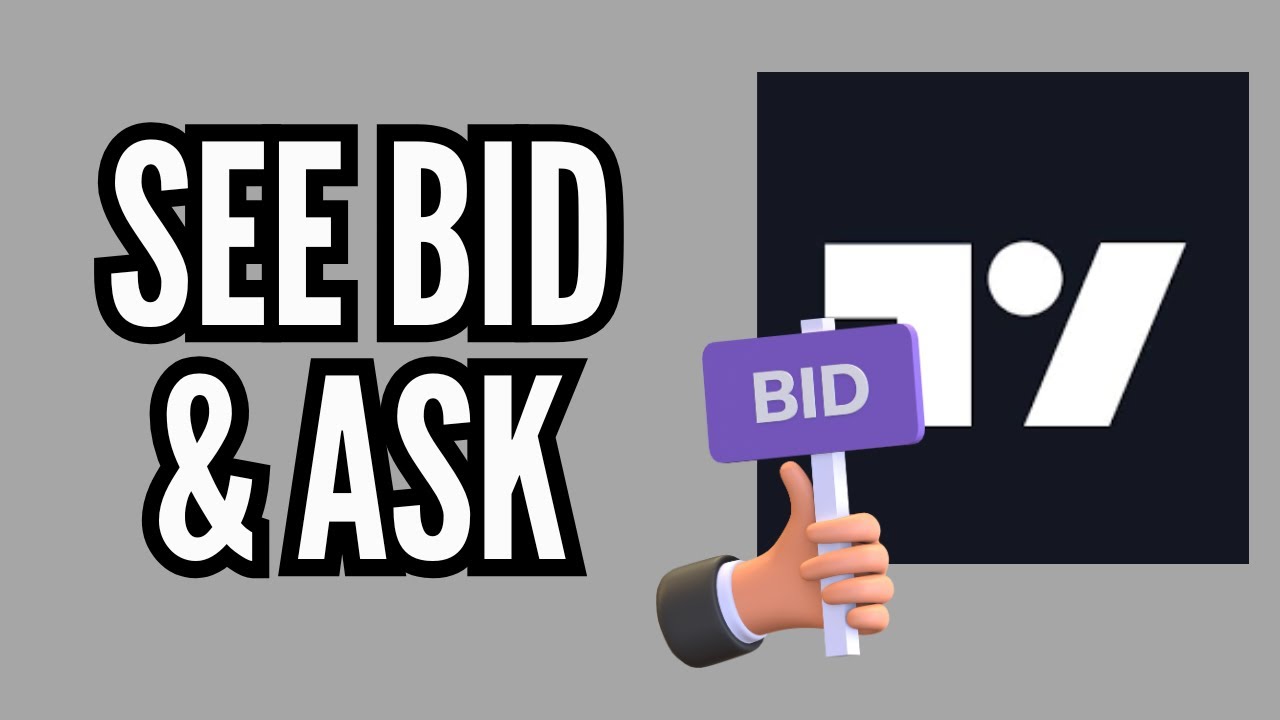 How to Show BID/ASK Prices on TradingView (2025) - Real-Time Data Tutorial