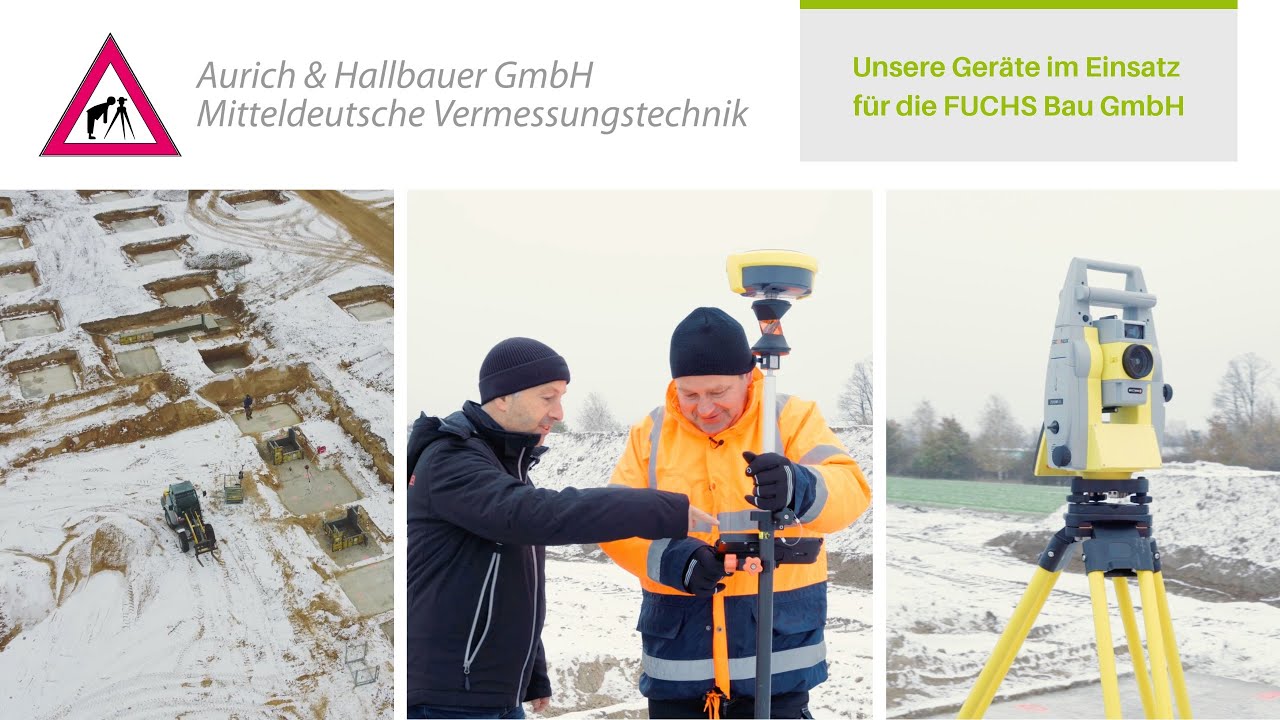 GeoMax Vermessung im Tiefbau - Tachymeter in der Praxis. Die Vorteile einer Totalstation!