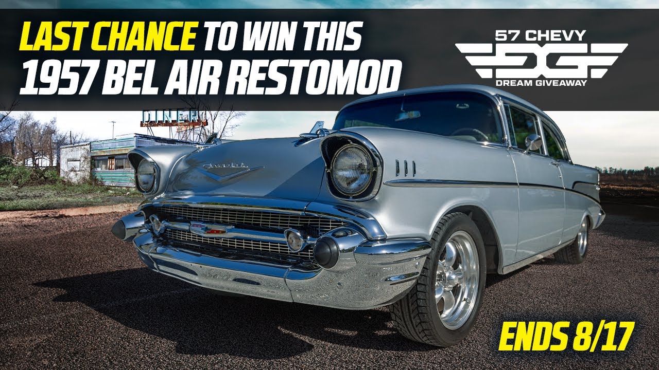 Enter to Win this Chevy Bel Air Restomod in the '57 Chevy Dream Giveaway! ENDS 8/17/23
