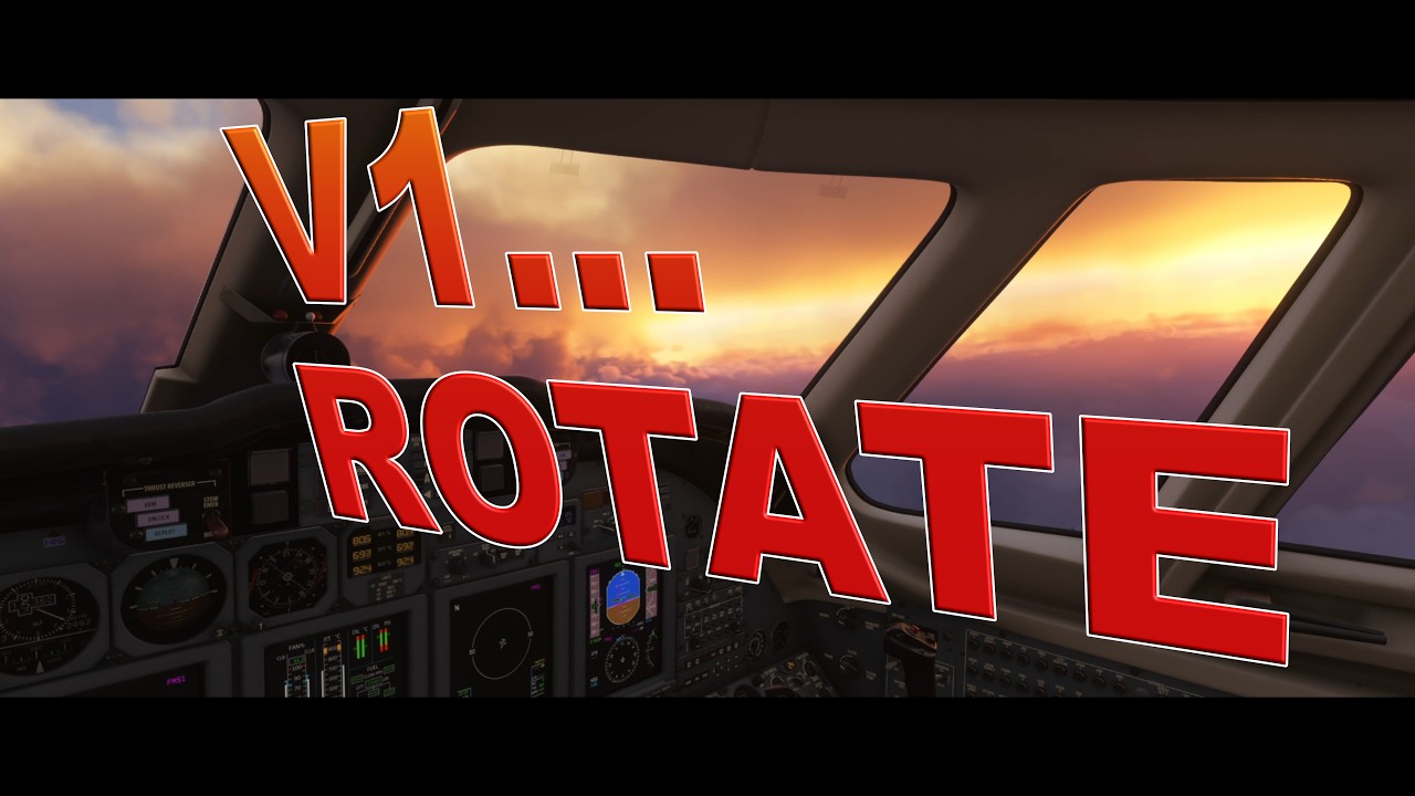 I've taken up flight simming!