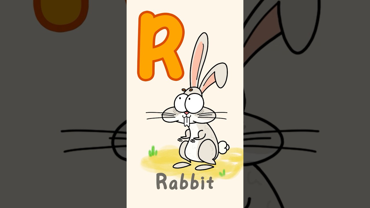 R for Rabbit Alphabet Song 