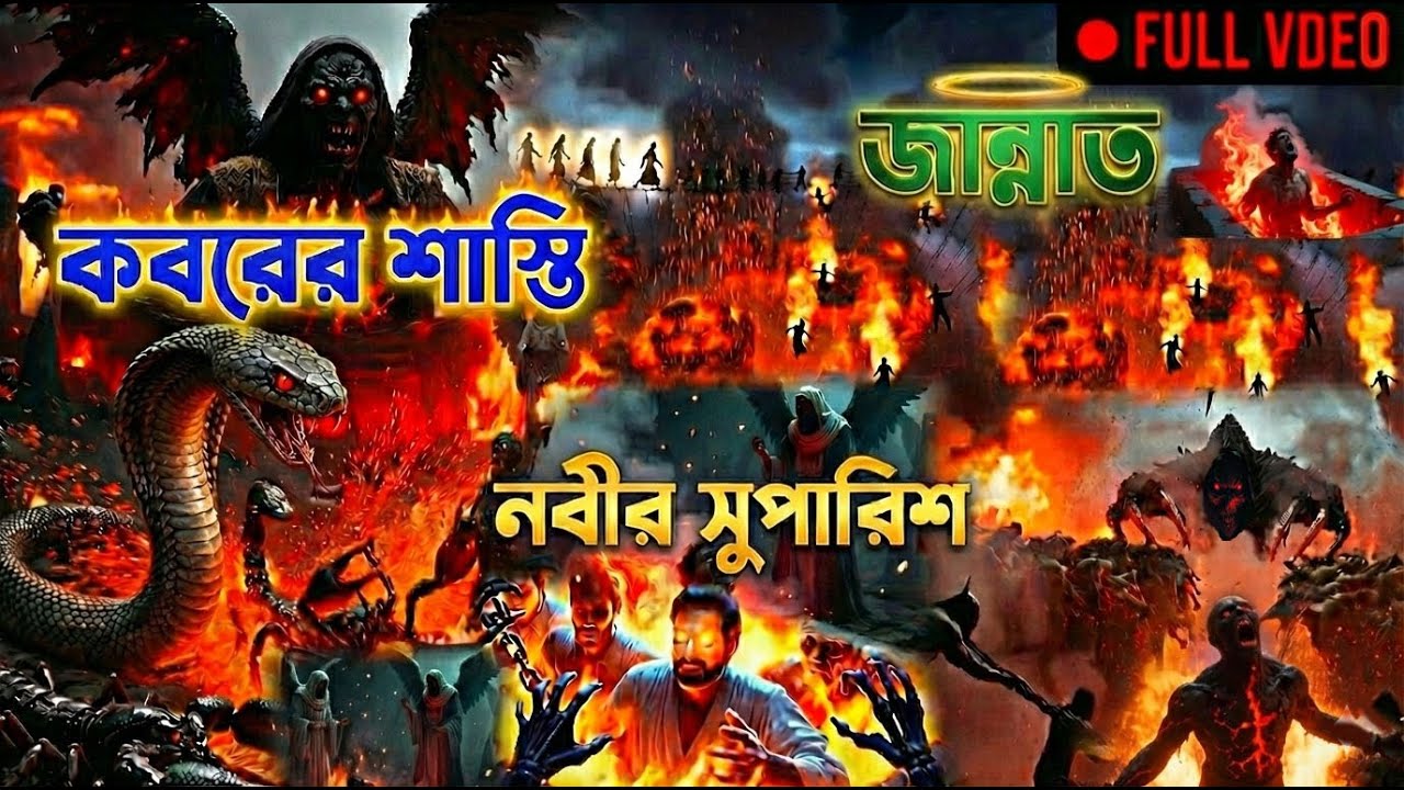 মৃত্যুর পর কী অপেক্ষা করছে? কবর ও আখিরাত | নবী ﷺ এর সুপারিশ | Full Video