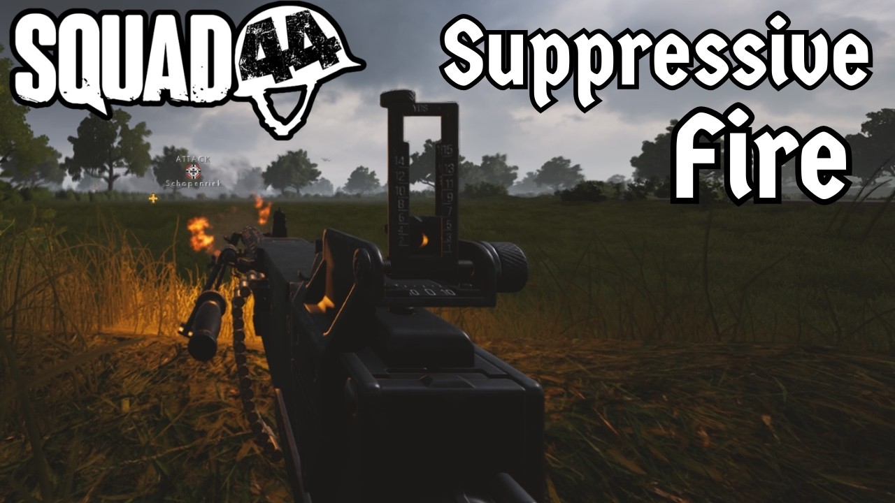 Squad 44 - Browning gunner in action