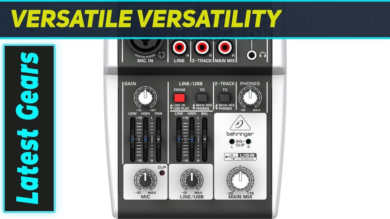 Behringer Xenyx 302USB: Tiny Audio Powerhouse