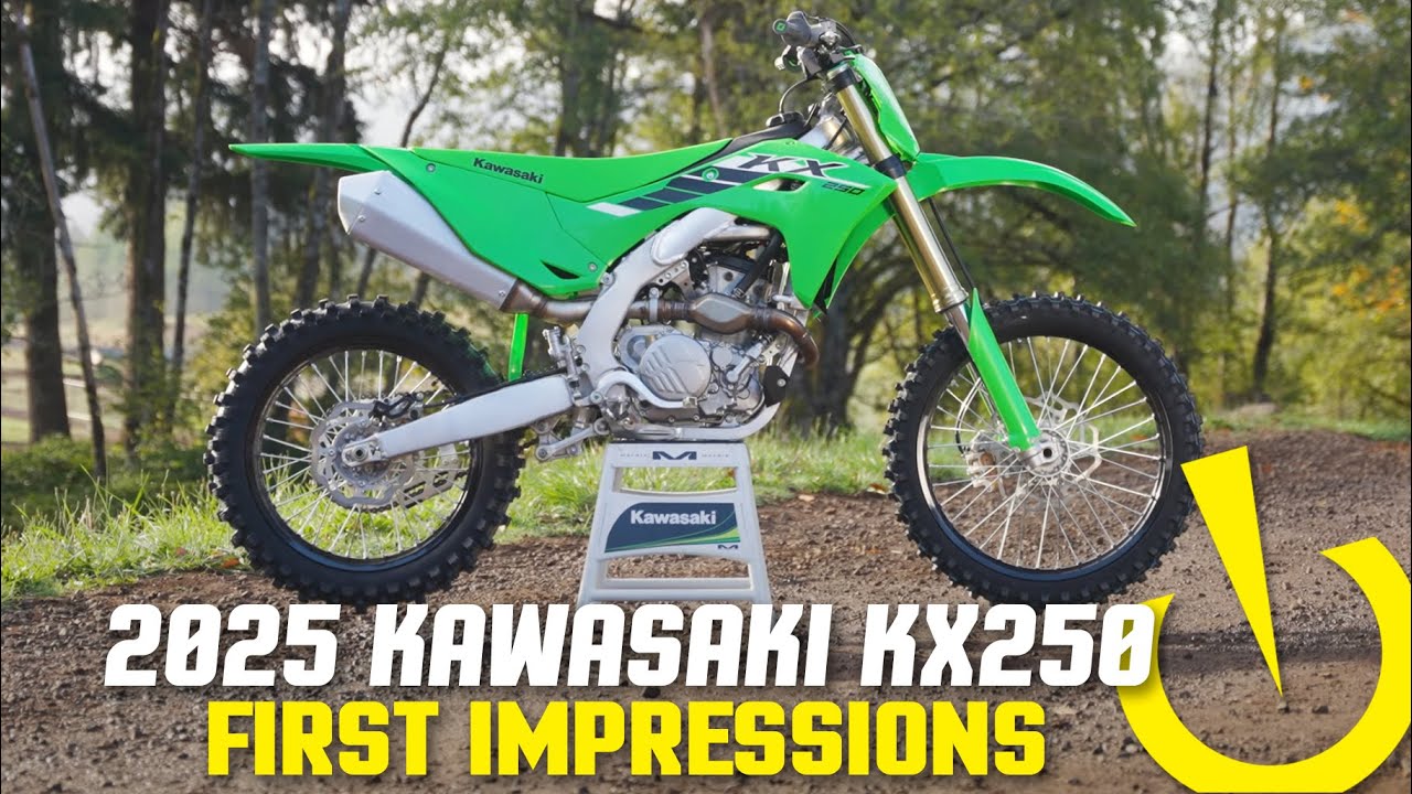 Kawasaki KX250 2025 года | Первая поездка
