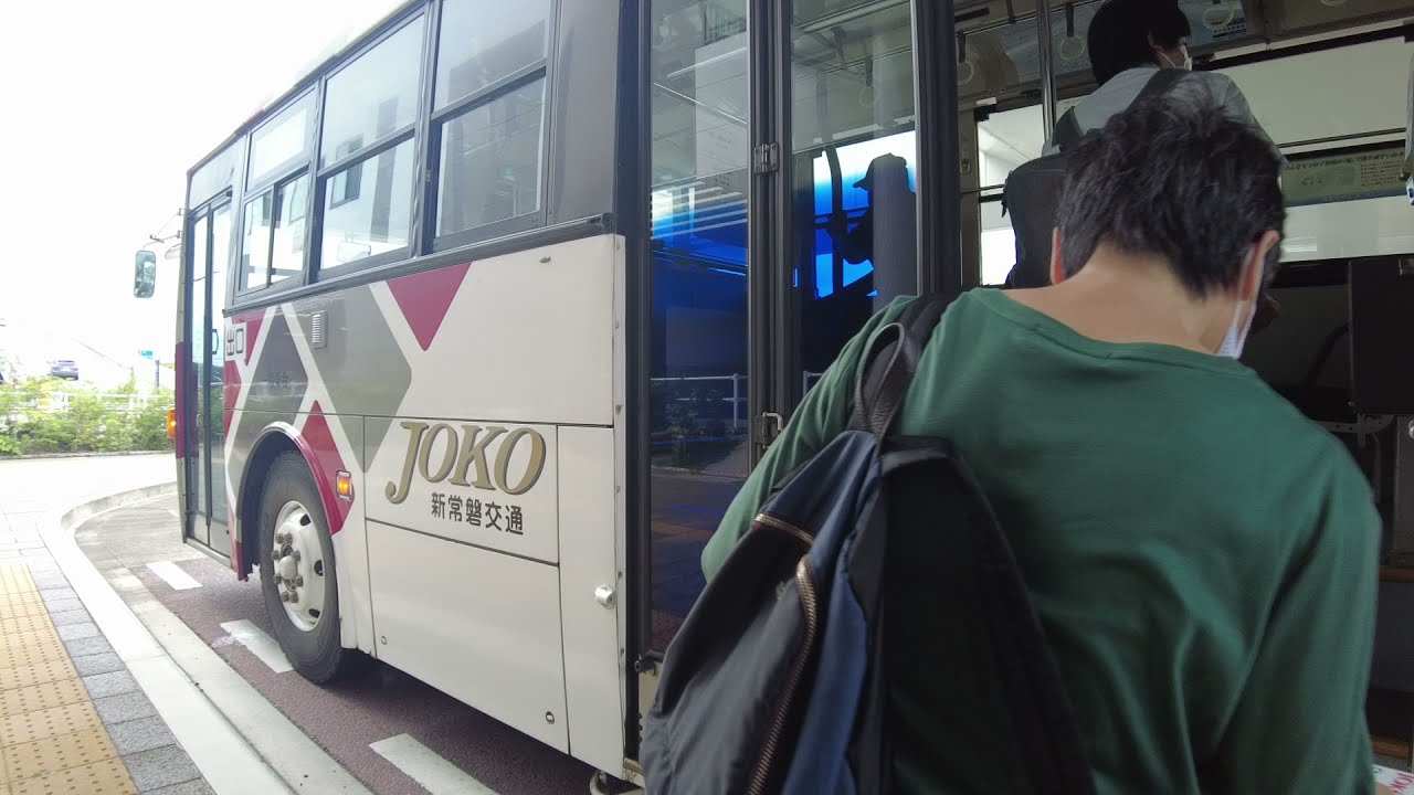 小名浜イオンからバスでいわき駅へ バス旅　福島県いわき市　2021年8月21日撮影