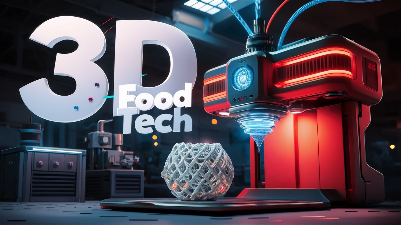 How 3D Printed Food is Made!