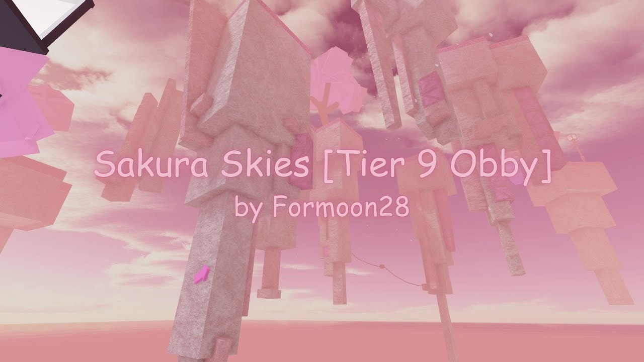 Sakura Skies [Tier 9 Obby] by Formoon28 | Roblox